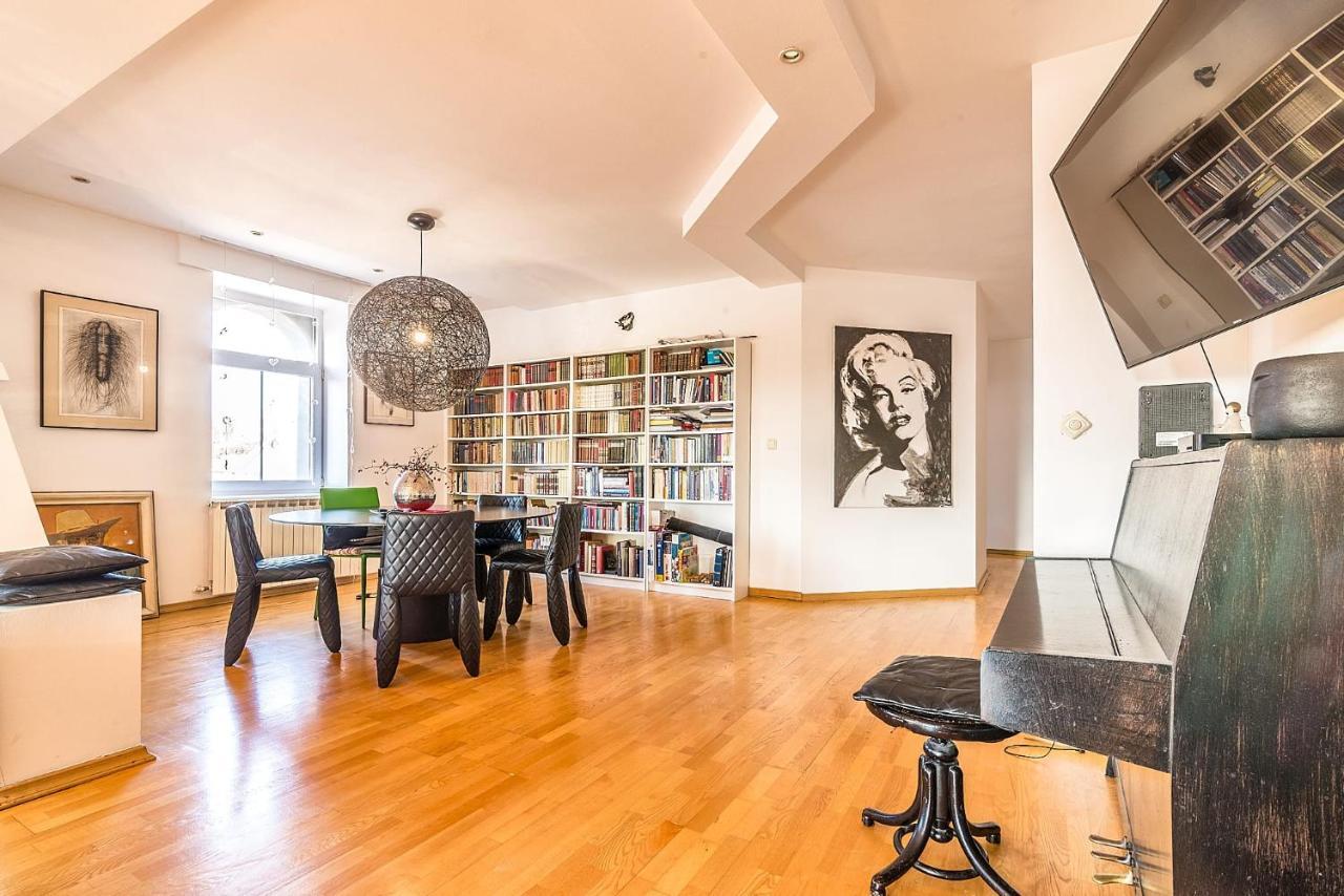 Modern City-Centre Penthouse With Spectacular Views / 135Sqm 자그레브 외부 사진